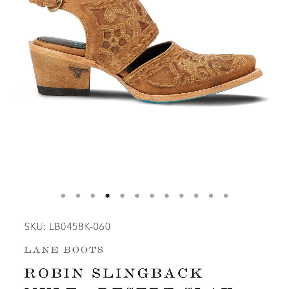 SKU: LB0458K-060
LANE BOOT
ROBIN SLINGBACK
MULE - DESERT CLAY - Picture 9 of 16